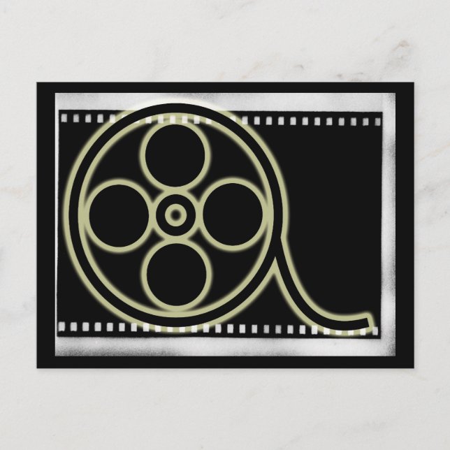 Cartão Postal Cartão-postal do Film Reel (Frente)