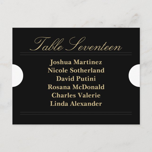 Cartão Postal Cartão-postal do gráfico de tíquete de admissão (Frente)