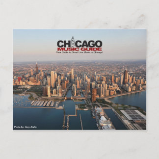 Cartão Postal Cartão-postal do Guia de Música de Chicago nº 3
