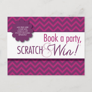 Cartão Postal Cartão-postal do Hosts Scratcher/Instruções - FACE