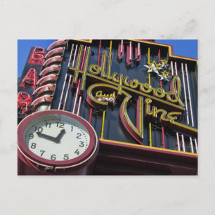 Cartão Postal Cartão-postal do ícone Hollywood