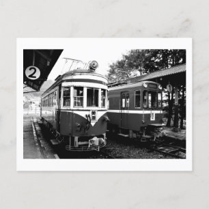 Cartão Postal Cartão-postal do Japão, Estação de Comboio Antiga