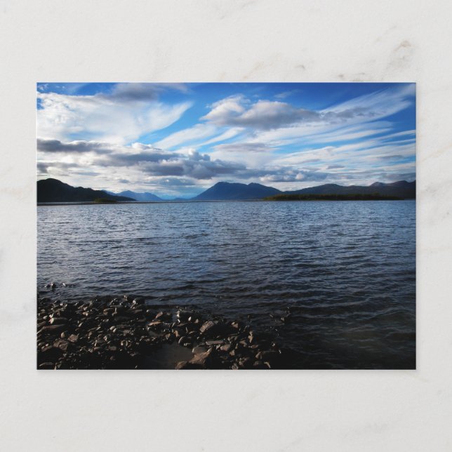 Cartão Postal Cartão-postal do Lago Aleknagik (Frente)