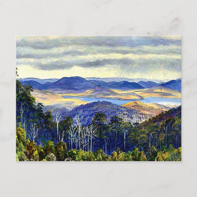 Cartão Postal Cartão-postal do Lago Biwa, Japão (Frente)