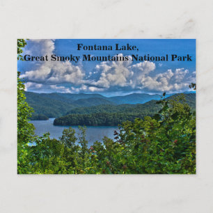 Cartão Postal Cartão-postal do Lago Fontana, Montanhas do Enfum