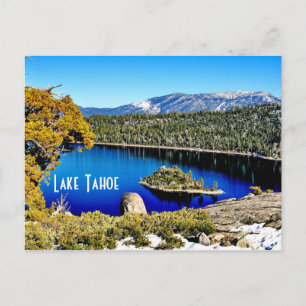 Cartão Postal Cartão-postal do Lago Tahoe