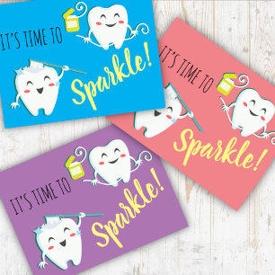 Cartão Postal Cartão-postal do Lembrete de Compromisso Dental