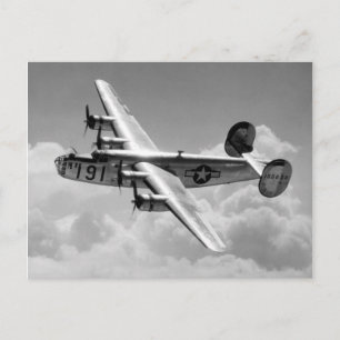 Cartão Postal Cartão-postal do Liberador B-24 Consolidado