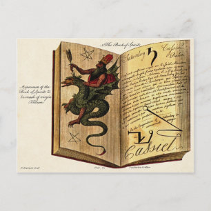 Cartão Postal Cartão-postal do Livro das Espíritos