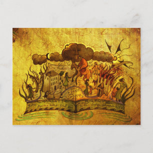 Cartão Postal Cartão-postal do livro "Jane Eyre"