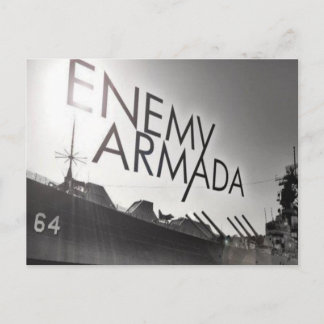 Cartão Postal Cartão-postal do Logotipo de Enemy Armada