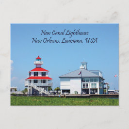 Cartão Postal Cartão-postal do Louisiana do Canal Novo