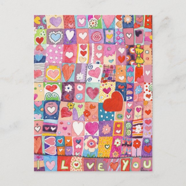 Cartão Postal Cartão-postal do Love Daze (Frente)