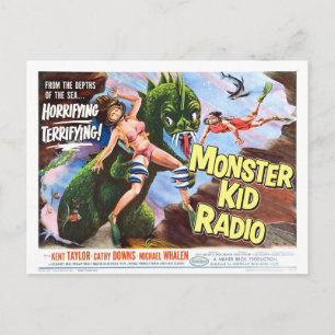 Cartão Postal Cartão-postal do Monstro do Mar, do Rádio Monstr