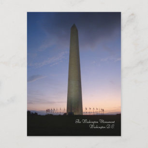 Cartão Postal Cartão-postal do Monumento de Washington