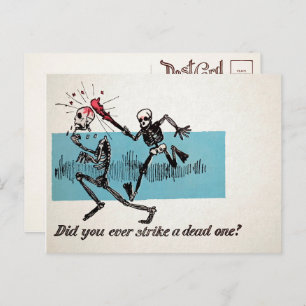 Cartão Postal Cartão-postal do Morto Um Vitoriano