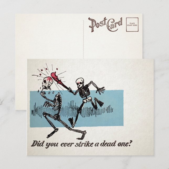 Cartão Postal Cartão-postal do Morto Um Vitoriano (Frente/Verso)