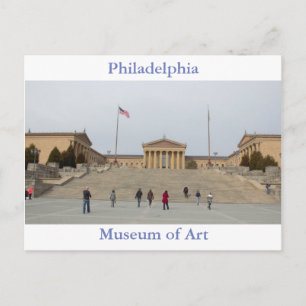 Cartão Postal Cartão-postal do Museu de Arte da Filadélfia