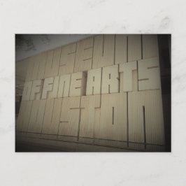 Cartão Postal Cartão-postal do Museu de Belas Artes Houston TX