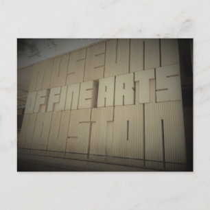 Cartão Postal Cartão-postal do Museu de Belas Artes Houston TX