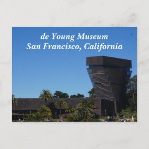 Cartão Postal Cartão-postal do Museu San Francisco de Young