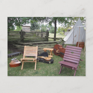 Cartão Postal Cartão-postal do Músico "A Família que Reproduz Ju