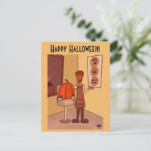 Cartão-postal do New Look Halloween
