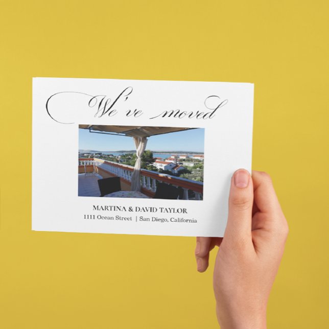 Cartão Postal Cartão-postal do novo anúncio de fotografia do end (Criador carregado)