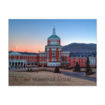 Cartão-postal do Omni Homestead Resort
