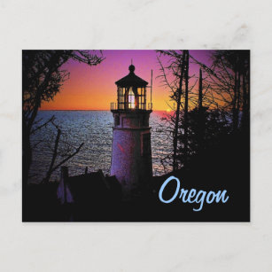 Cartão Postal Cartão-postal do órbita do Oregon