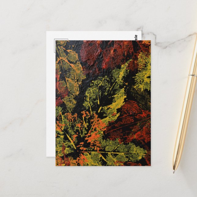 Cartão Postal Cartão-postal do outono (Frente/Verso In Situ)