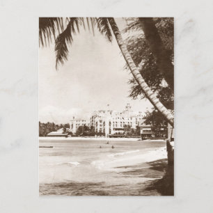 Cartão Postal Cartão-postal do Palácio Rosa Honolulu Hawaii