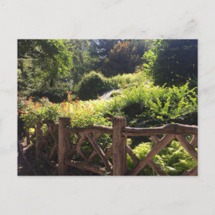 Cartão Postal Cartão-postal do Parque Central NYC do Jardim Shak