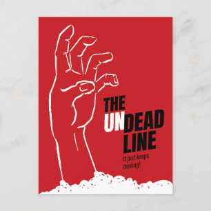 Cartão Postal Cartão-postal do Poster de Filme fora do prazo