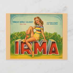 Cartão Postal Cartão-postal do produto Vintage