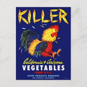 Cartão Postal Cartão-postal do produto Vintage