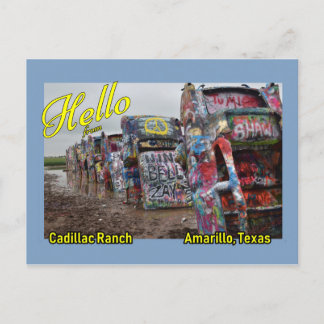 Cartão Postal Cartão-postal do Ranch Cadillac em Amarillo, Texas