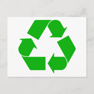 Cartão Postal Cartão-postal do reciclar