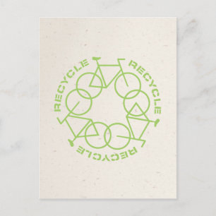 Cartão Postal Cartão-postal do reciclar 2