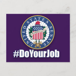 Cartão Postal Cartão-postal do Senado do Seu Trabalho