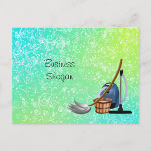 Cartão Postal Cartão-postal do Serviço Maid de Limpeza