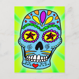 Cartão Postal Cartão-postal do Skull do Açúcar