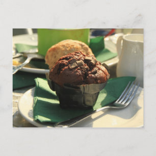 Cartão Postal Cartão-postal do Tea Muffin