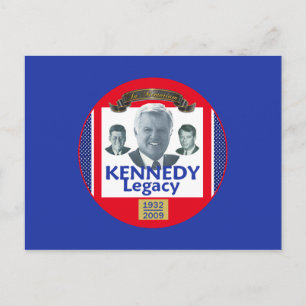 Cartão Postal Cartão-postal do Ted Kennedy 2009