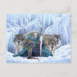 Cartão Postal Cartão-postal do Tempest Ice Fantasy