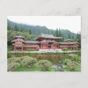 Cartão Postal Cartão-postal do Templo Byodo-In
