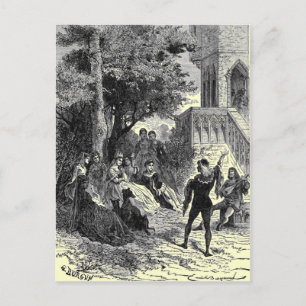 Cartão Postal Cartão-postal do Tempo Medieval