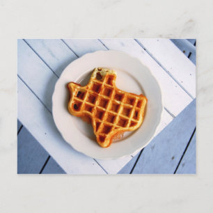 Cartão Postal Cartão-postal do Texas Waffle