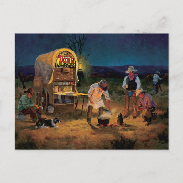Cartão Postal Cartão-postal do Tub's Chili (Frente)