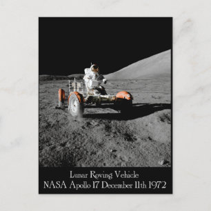 Cartão Postal Cartão-postal do veículo lunar Apollo 17